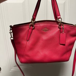 Coach leather purse